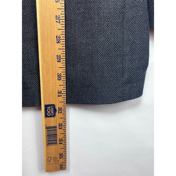 Lauren Ralph Lauren Men's Size 44R Light Black 2 button Business Suit Jacket - Picture 5 of 7